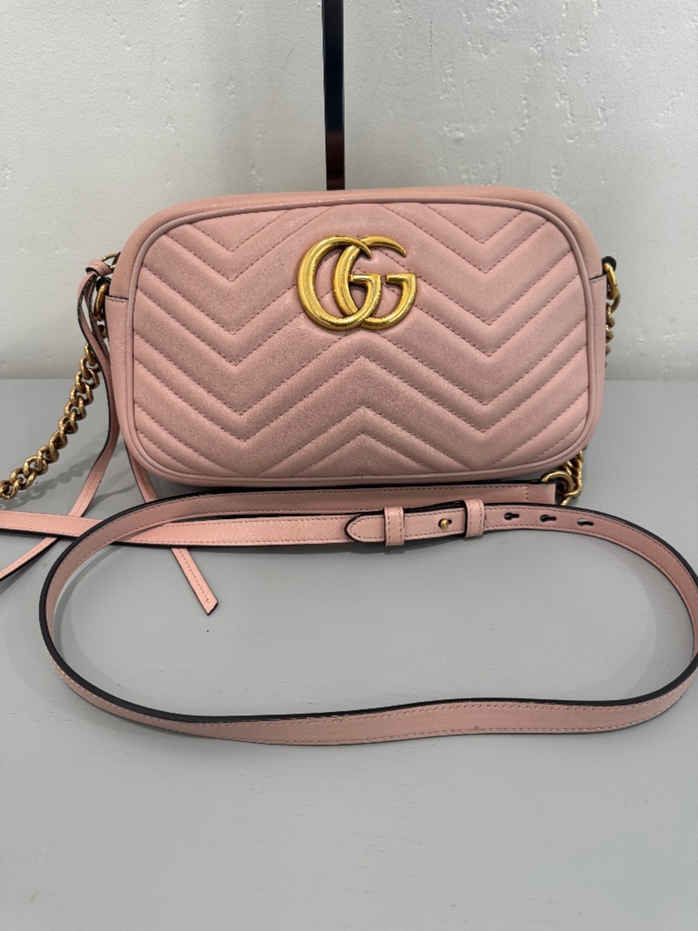 Gucci GG Marmont small crossbody camera bag